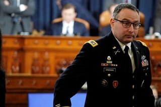 Soldier who testified at Trump impeachment loses White House job