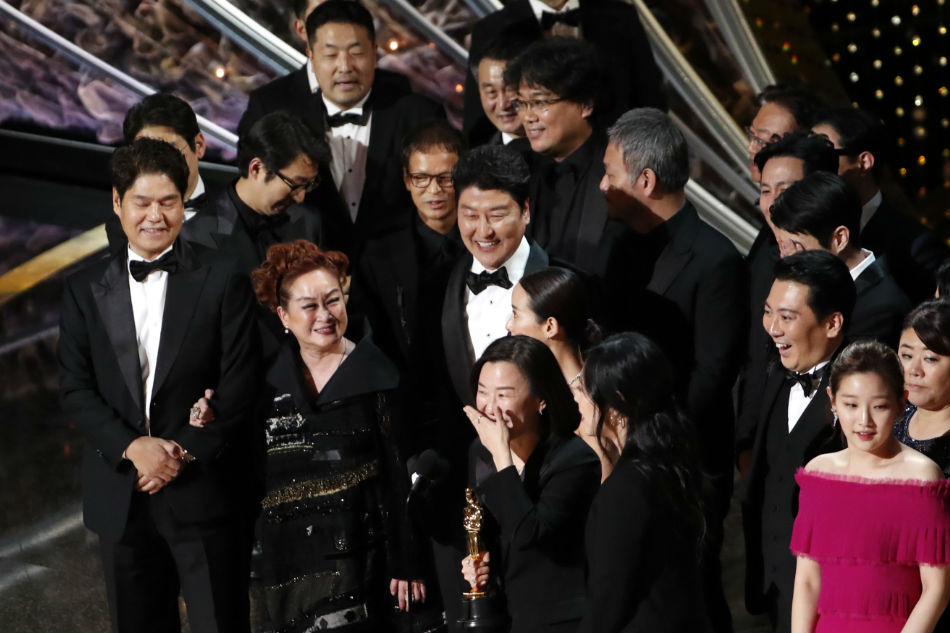 &#39;Parasite&#39; from South Korea makes Oscar history with best picture win 1