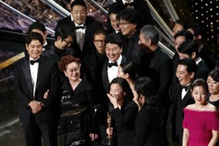 'Parasite' from South Korea makes Oscar history with best picture win