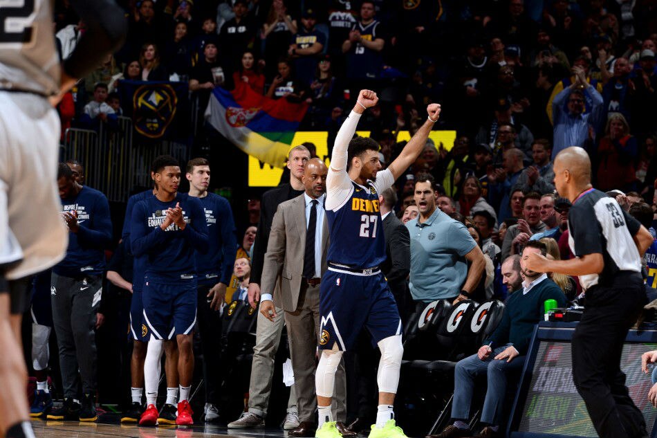 NBA Nuggets escape 23point hole, down Spurs ABSCBN News