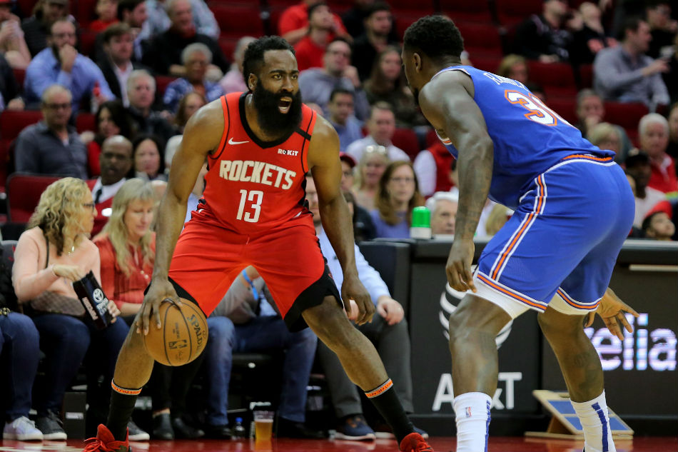 NBA: Harden's 37 points carries Rockets past Knicks | ABS-CBN News