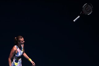 Tennis: Kvitova fights off Ostapenko to reach Qatar quarters
