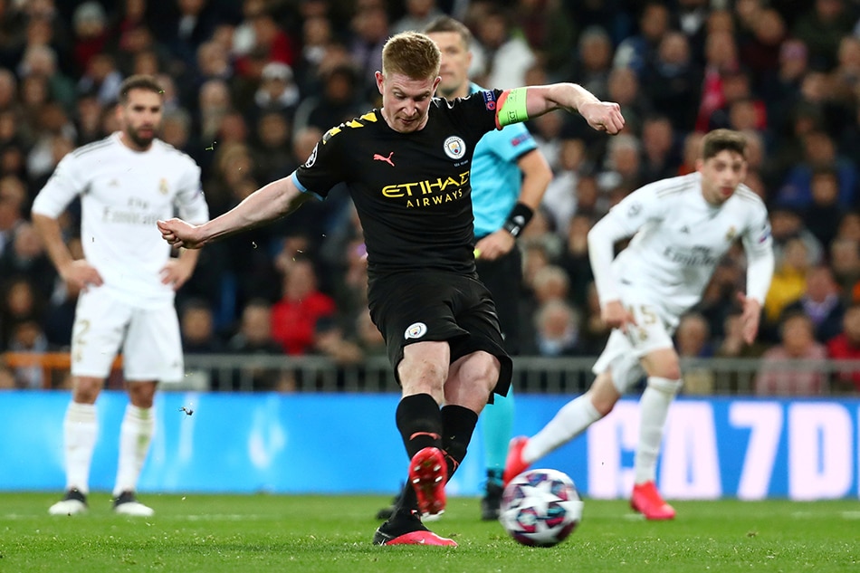 Football: De Bruyne leads remarkable Man City comeback win ...