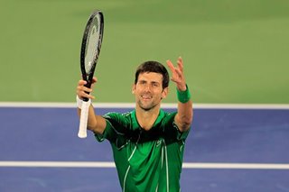 Tennis: Dominant Djokovic marches into Dubai quarter-finals