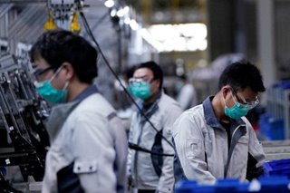 China Feb factory activity contracts at record pace as coronavirus bites