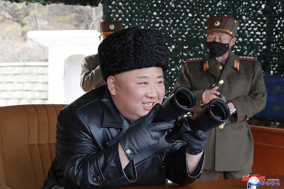 N.Korea leader Kim oversees long-range artillery drill ...