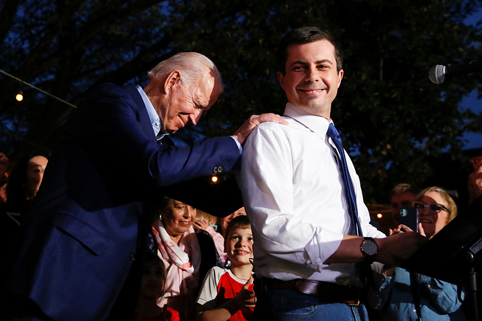 Revived Biden Earns Endorsement From 3 Ex Rivals In Bid To Halt Sanders Abs Cbn News