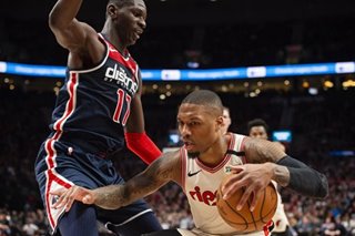 NBA: Lillard's return sparks Blazers to win over Wizards
