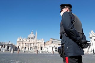 Catholic churches across Rome shut due to virus