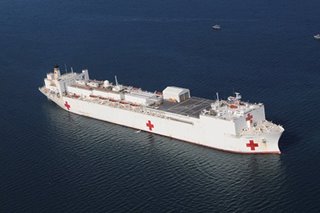 US deploys hospital ships in coronavirus 'war'