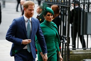 'Megxit': Harry and Meghan formally quit royal life