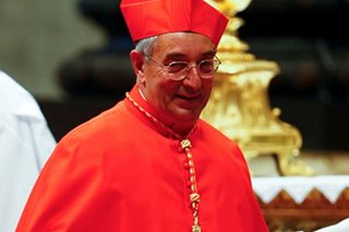 Rome cardinal hospitalized with coronavirus