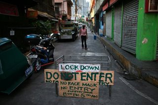 Duterte warns of 'stricter' lockdown if COVID-19 cases surge again