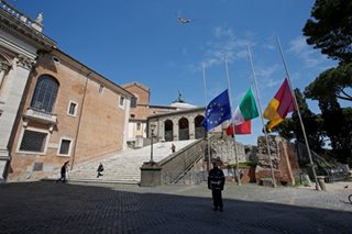Italy ends March with day of mourning