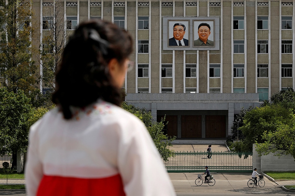Low-key celebrations for North Korea&#39;s founder in face of virus 1