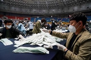In South Korea vote, virus delivers landslide win to governing party