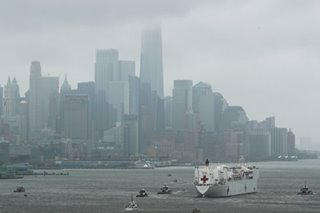 USNS Comfort leaves New York after COVID-19 response