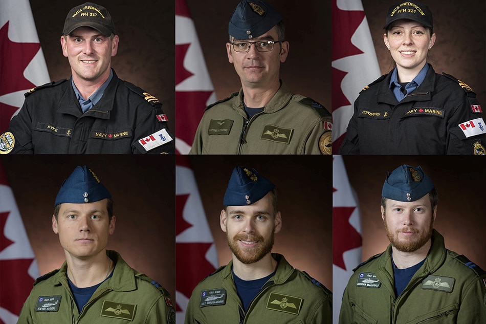 Canada says five missing in navy chopper crash believed dead 1