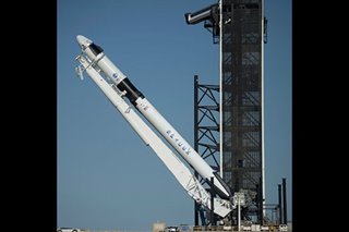 Weather iffy for SpaceX astronaut launch