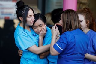UK nurses celebrate easing of restrictions