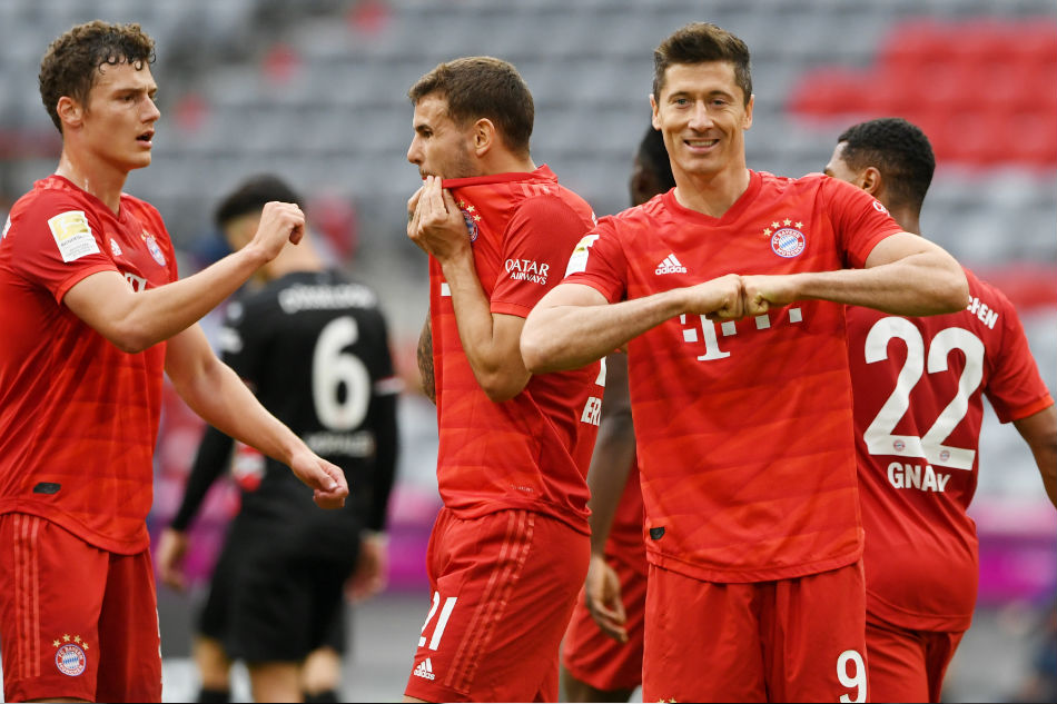 Football: Five-star Bayern thrash Fortuna to close in on league title ...