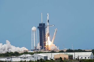 SpaceX rocket lifts off on historic private crewed flight