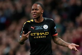 Football: Manchester City's Sterling backs anti-racism protests