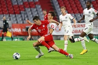 Football: Bayern in German Cup final after 2-1 win over Frankfurt