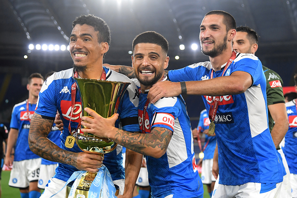 Football Napoli Upset Juve To Give Gattuso First Trophy As Coach Abs Cbn News