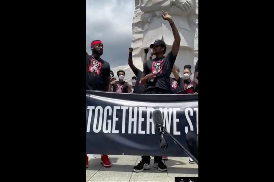 Report: NBA, WNBA courts to feature 'Black Lives Matter' when play resumes