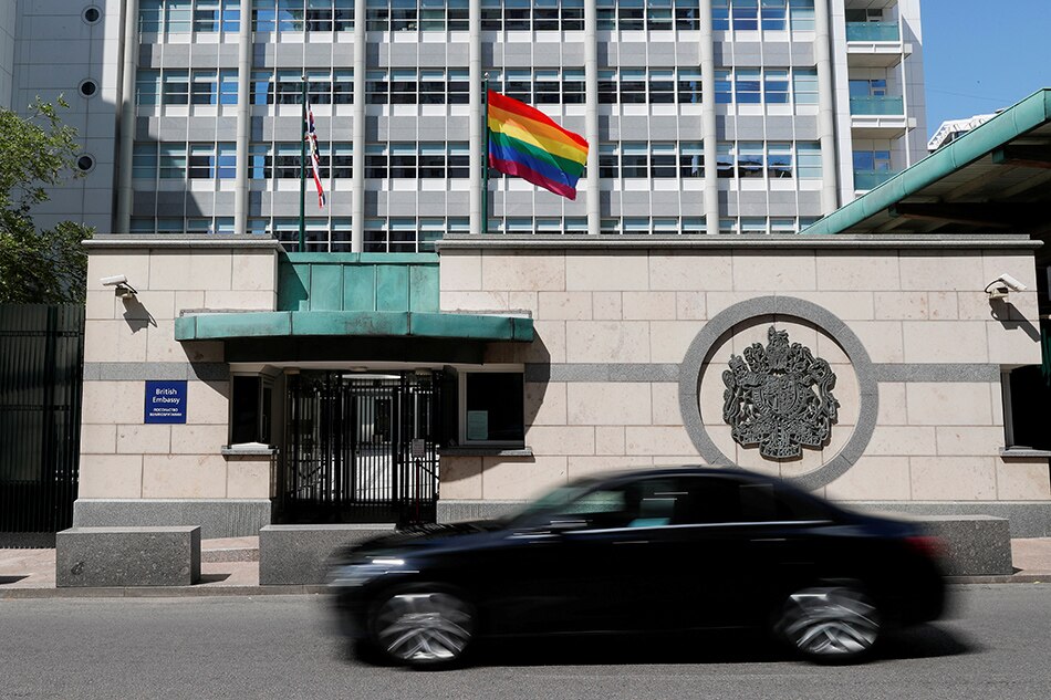Putin mocks US embassy for flying rainbow flag 2