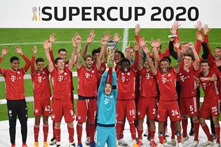 Football: Bayern win German Super Cup to lift fifth title in 2020