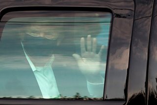 Trump criticized for leaving hospital to greet supporters