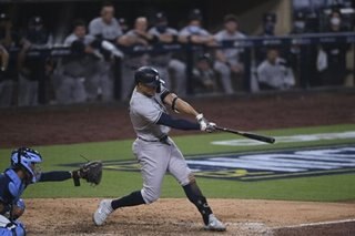 MLB: Stanton powers Yankees past Rays, Astros rally to beat Athletics