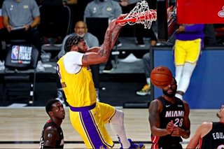 WATCH: Lakers close in on NBA title