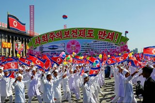 N.Korea state media quiet ahead of expected military parade