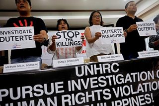 UN right's body resolution 'short of expectations' but chance for gov't to improve: CHR