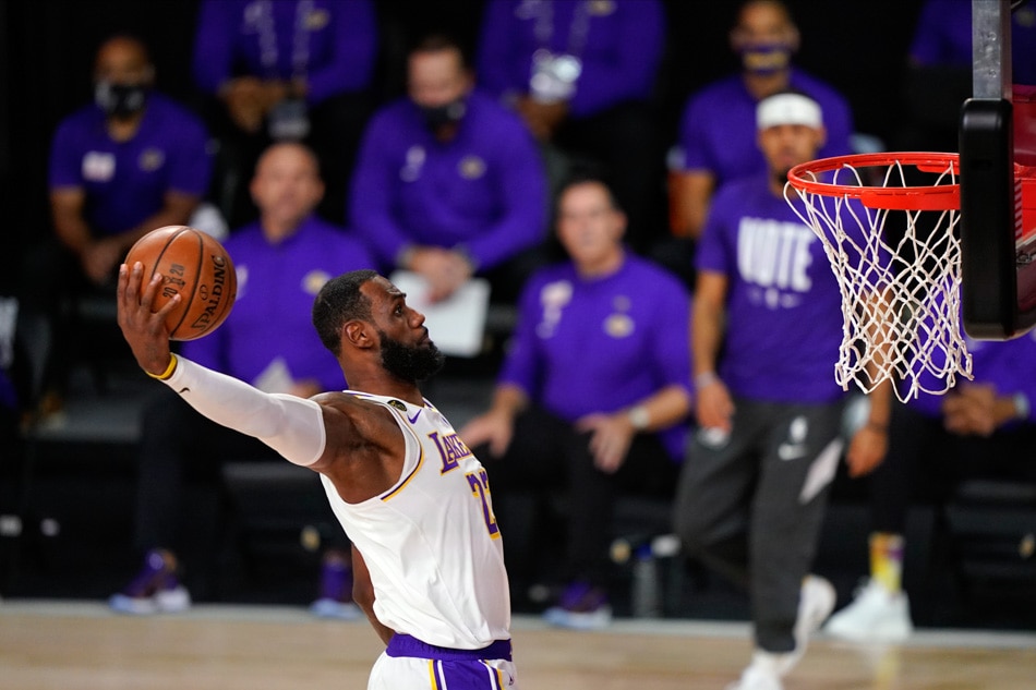 SLIDESHOW: LeBron leads the way, as Lakers win 17th NBA title | ABS-CBN