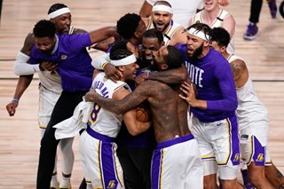 SLIDESHOW: LeBron leads the way, as Lakers win 17th NBA title
