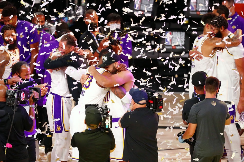 SLIDESHOW: LeBron Leads The Way, As Lakers Win 17th NBA Title | ABS-CBN ...