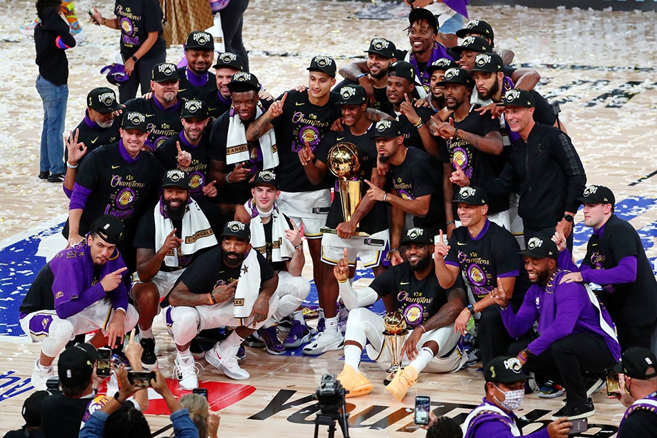 Lakers win first NBA title in a decade after Game 6 romp over Heat