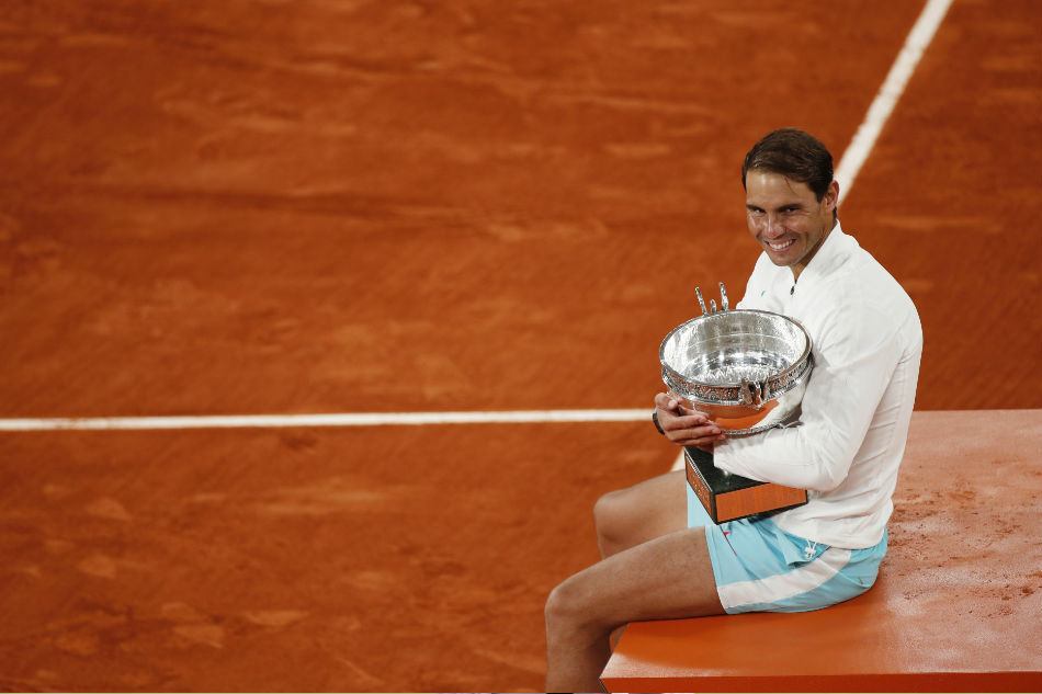 Tennis Nadal Feared 2020 French Open Title Would Be Beyond Him Abs Cbn News