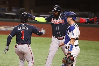 MLB: Braves ride late homers to Game 1 win over Dodgers