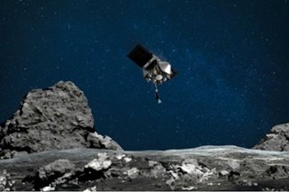 NASA probe Osiris-Rex 'kisses' asteroid Bennu in historic mission