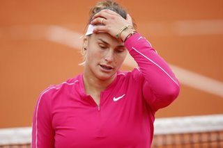 Tennis: Sabalenka edges closer to WTA top 10 after Ostrava victory