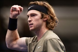 Tennis: Rublev sets up Vienna Open final with lucky loser Sonego