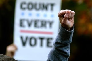 Thousands of protesters in US demand every vote to be counted