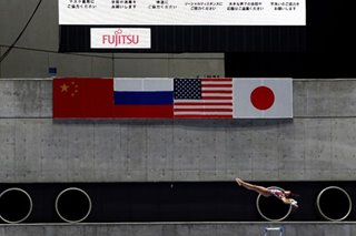 Gymnasts gather for friendly Tokyo meet in Olympics rehearsal