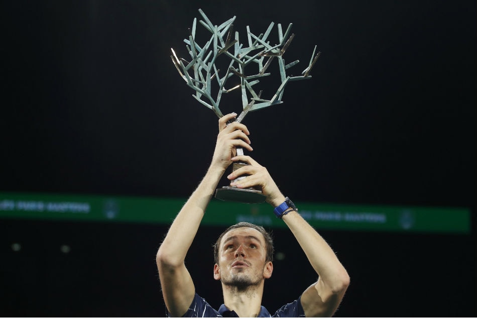 Tennis: Medvedev wears down Zverev in Paris to claim third ...