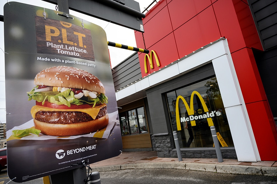 McDonald's Launching Meatless 'McPlant' Burger | ABS-CBN News